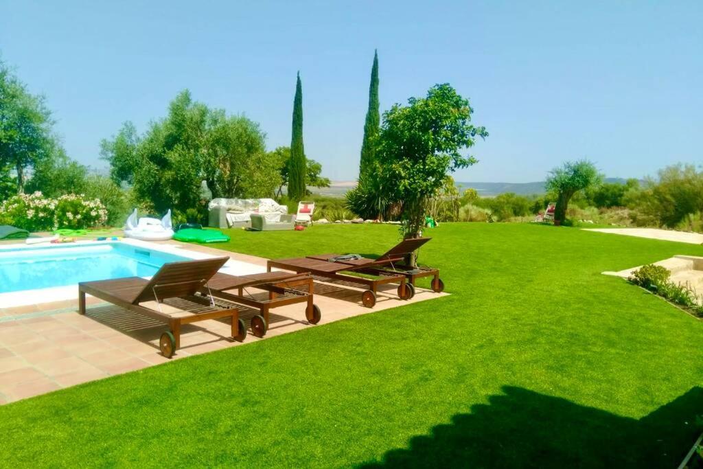 Villa Exclusiva Con Piscina Privada, La Tina Golf 阿尔科斯-德拉弗龙特拉 外观 照片