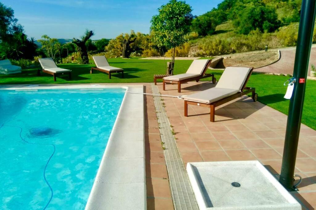 Villa Exclusiva Con Piscina Privada, La Tina Golf 阿尔科斯-德拉弗龙特拉 外观 照片