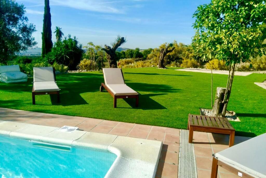 Villa Exclusiva Con Piscina Privada, La Tina Golf 阿尔科斯-德拉弗龙特拉 外观 照片