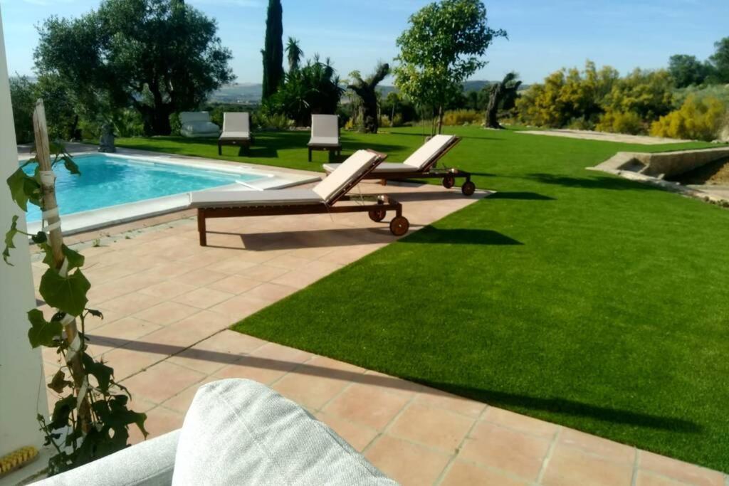 Villa Exclusiva Con Piscina Privada, La Tina Golf 阿尔科斯-德拉弗龙特拉 外观 照片
